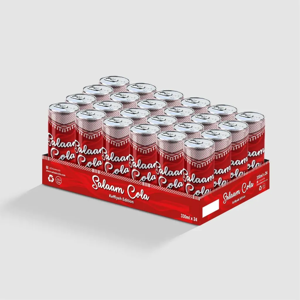 Salaam Cola Keffiyeh Edition | 24-Pack