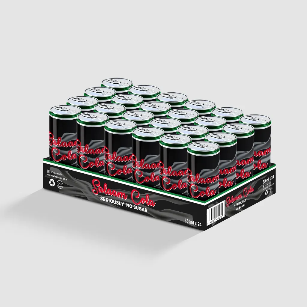 Salaam Cola Seriously No Sugar | 24-Pack